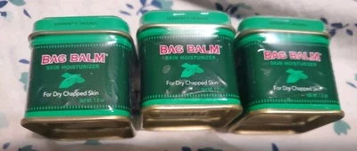 3x Bag Balm Ointment for Chapped Rough Dry Skin 1 Oz Travel Mini Tin SEALED - Image 1 of 4