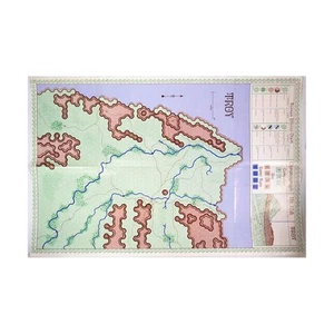 Chaosium Boardgame Troy - Map Only! VG - Picture 1 of 1