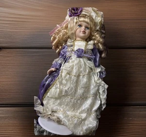 Collector's Choice collection porcelain doll By Dandee - Picture 1 of 8