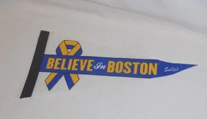 Boston Marathon Believe in Boston Our City Fenway Park Mini Pennant 8x16 Size - Picture 1 of 1