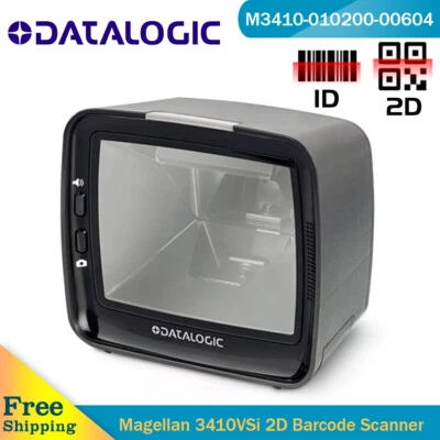 Datalogic Magellan 3450VSi Hands Free Wired Fixed 1D 2D Desktop Barcode Scanner - Image 1 of 4