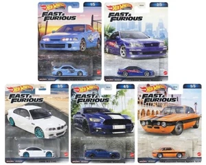 Hot Wheels 2023 Premium Fast & Furious C Case, Set of 5 Cars, HNW46-956C - Picture 1 of 1