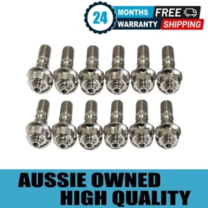 Titanium Twin Turbo Charger Stud Kit For Toyota Landcruiser 200Series V8 1VD-FTV - Picture 1 of 4