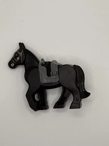 LEGO LOTR Personaggio cavallo nero, occhi rossi e gambe mobili (10352c01pb02) da 79007 - Foto 1 di 3