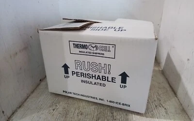 Polar Tech Insulated Foam Container with Shipping Box 204/T12/ON12KD (SW35) - Image 1 of 3