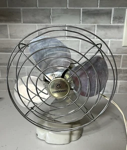 Vintage Coronado Fan Electric Desk or Wall Works Mid Century Modern 1 Speed - Picture 1 of 17