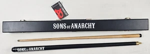 Sons of Anarchy Pool Cue with black Solid carry case New Never Used - Picture 1 of 10
