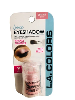 LA Colors Eye Shadow Loose Shimmering Pink Eye Makeup CBES403- Lollipop -Sealed - Image 1 of 4