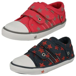 Kinder Jungen/Mädchen Startrite Freizeit Canvas Klettverschluss Schuhe "Reißverschluss" - Bild 1 von 19
