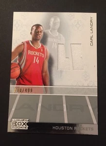 Carl Landry Rockets Purdue 2008 Topps Luxury Box Rookie Jersey Certified JN15 - Picture 1 of 2