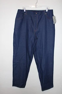 Pantalones de mezclilla Levis para mujer cintura elástica Estados Unidos vintage talla 38 X 32 algodón azul mamá - Imagen 1 de 10