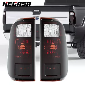 Pair Smoked Tail Lights For Ford F-250 F-350 F-450 F-550 Super Duty 2008-2016 - Foto 1 di 24