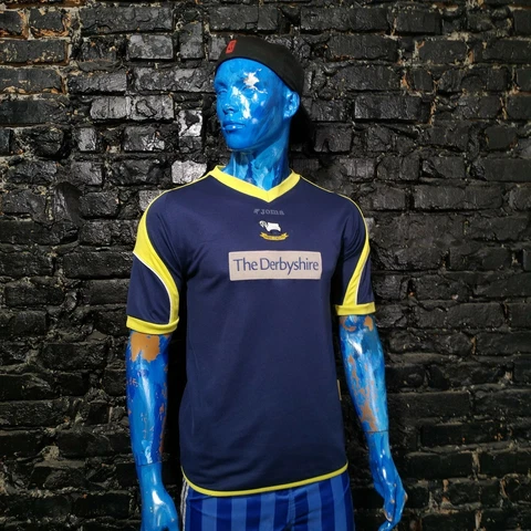 Derby County Jersey Third shirt 2006 - 2007 Joma Polyester Trikot Mens Size S Cover