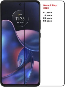 Whole sale Lot For Moto G Play 2023 Tempered Glass Screen Protector - Picture 1 of 3
