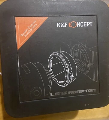 KF Concept KF Concept High Precision Lens Adapter Mount,OM-EOS #KF06.132 - Image 1 of 4