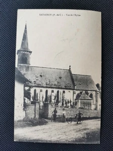 CPA 62 SAULCHOY - Vue de l'Eglise - Imagen 1 de 2