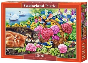 NEW Castorland Jigsaw Puzzle 1000 Pieces C-104765-2 Lazy Sunday - Bild 1 von 2