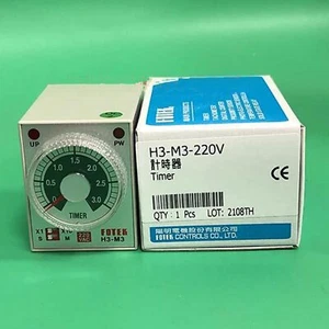 New 1PC For FOTEK H3-M3-220V time relay In Box Free Shipping - Picture 1 of 2