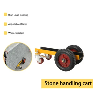 Marble Handling Trolley Four-wheeled Loading Vehicle Heavy-duty Universal Wheel - Picture 1 of 12