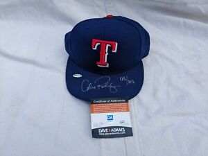 Alex Rodriguez Autographed New Era Hat Texas Rangers 125/203