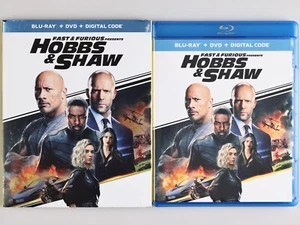 Fast & Furious presents Hobbs & Shaw Blu-ray w/Slipcover - FREE SHIP/BUY 3 GET 1 - Foto 1 di 5