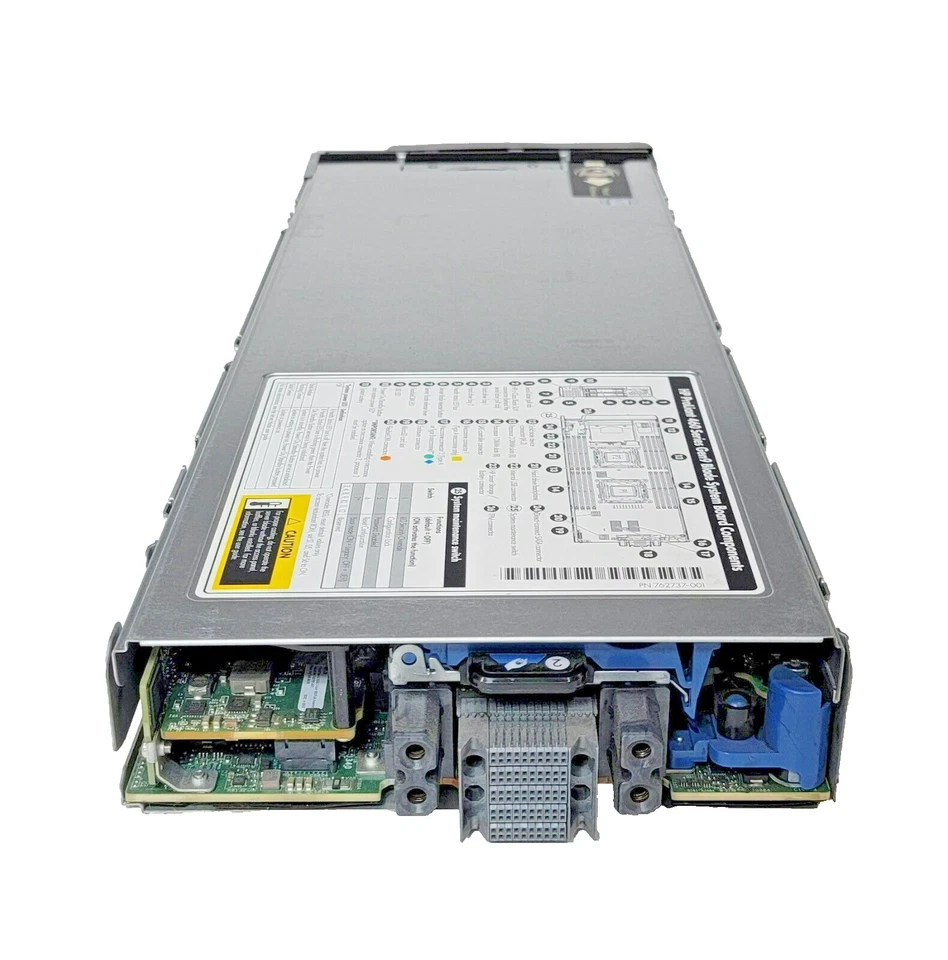 HP BL460C G9 (Gen 9) 2x 12 Core E5-2690V3 2.60GHz, 128GB RAM Server Blade - Image 1 of 4