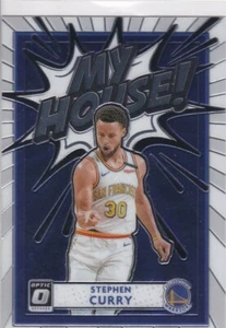 STEPHEN CURRY Steph 2020/21 Donruss Optic MY HOUSE Basketball Card GS WARRIORS! - Picture 1 of 2