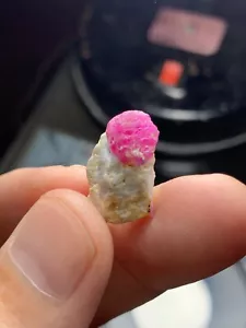 Espécimen de rubí natural de la mina Jagdalak Afganistán - Imagen 1 de 8