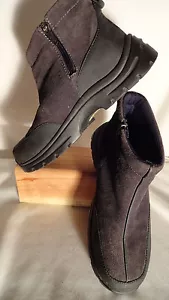 Teva Brown Leather, Zip Up, Ankle Boots, Womens 6 - Picture 1 of 11