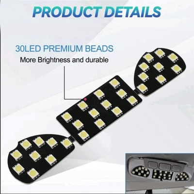 1 juego de luces LED de techo de coche para Ford Ecosport Focus 2 MK2 2007-2014 Foto 1 de 4