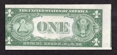 Certificado de plata de $1 1935E de adelante hacia atrás error de impresión fuera de juego - sin circular Foto 1 de 2
