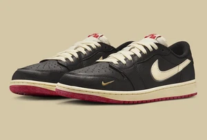 2025 NIKE AIR JORDAN 1 RETRO LOW OG NITRO SZ 14 NIGEL SYLVESTER BETTER WITH TIME - Picture 1 of 8