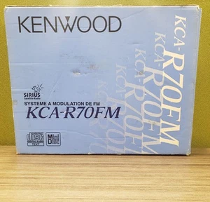 KENWOOD SIRIUS SATELLITE RADIO FM MODULATOR SYSTEM KCA-R70FM - Picture 1 of 10
