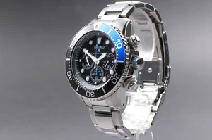 *Casi COMO NUEVO* SEIKO Prospex V175-0AD0 Cronógrafo Buzos Reloj Solar Hombre JAPÓN - Imagen 1 de 10