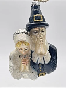 Slawische Schätze "Pilger dankt" 7" mundgeblasenes Glas Ornament NEU - Bild 1 von 10