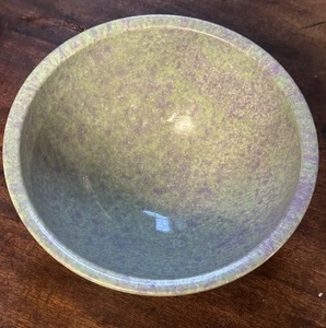 Groovy VTG Texas Ware #118 Melamine Splatter Confetti Bowl Blue Green Lavender - Picture 1 of 6