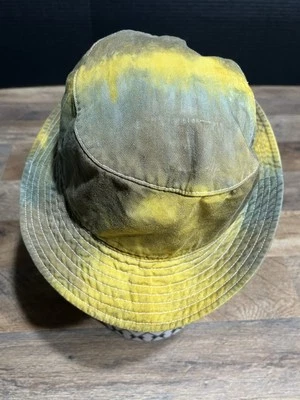Sombrero de cubo Big Accessories unisex Ombré verde/amarillo  Foto 1 de 4