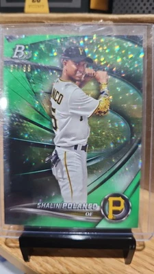 2022 Bowman Platinum Top Prospects Shalin Polanco #TOP-59 Ice Foilboard /99 (RC) - Image 1 of 4