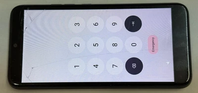 BLU J8L (J0170UU) 16GB (GSM) Dual SIM Smart Phone *CRACKED SCREEN  *PARTS ONLY* - Image 1 of 4