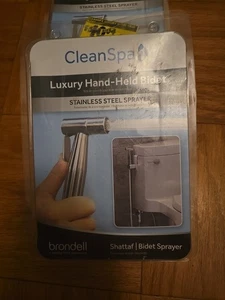 NEU Brondell CSL-40 CleanSpa Luxus Hand Bidet Edelstahl Shattaf Neu im Karton - Bild 1 von 3