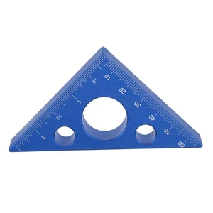 Machinist Ruler Woodworking Measuring Tool Carpenter Triangle Square Engineer's - Picture 1 of 20