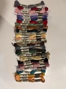 DMC 6 Strand 8m Embroidery Floss lot Various Colors 30 Skeins - Picture 1 of 4