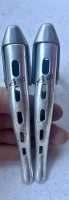 Juego de palancas de freno vintage AGC Gran Compe perforadas Aero  Foto 1 de 4