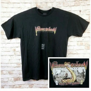 Nuevo con etiquetas Camiseta Venom Saloon Tequila Bar Scottsdale AZ Para Hombres Talla M Negra Gráfica Serpiente - Imagen 1 de 10