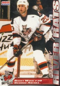 1999-00 Albany River Rats Team Issue # GEORGE AWADA - Bild 1 von 1