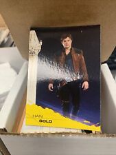 2018 Topps Solo: A Star Wars Story Yellow Parallel Complete Set 1-100