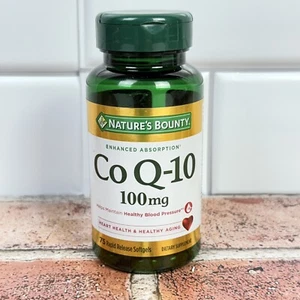 Nature’s Bounty CoQ-10 100 mg salud cardíaca 75 quilates caducidad 01/2027 #1356 - Imagen 1 de 10
