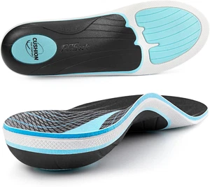 Pcssole Plantar Fasciitis Insoles Men Women- 220+Lbs Heavy Duty High Arch Suppor - Picture 1 of 11