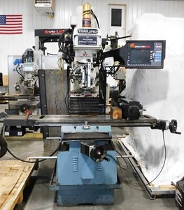 #11027: TRAK DPM3 CNC Bed Mill w/New TRAK SMX Control - Picture 1 of 3