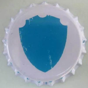 BEER FOR PUNKS, BLUE SHIELD unused Beer CROWN Bottle CAP Brewdog, SCOTLAND, U.K. - Picture 1 of 3